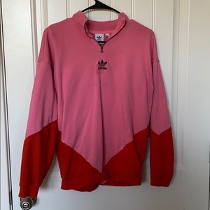 Adidas Colorblock Quarter-zip